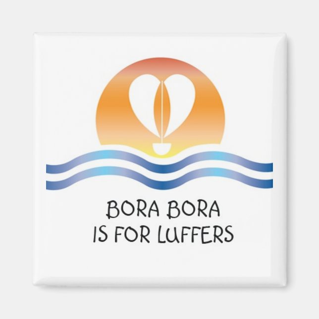 Luffers Sunset_Bora Bora magnet (Front)