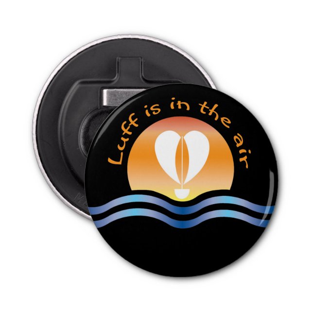 Luffers Sunset_Luff is in the air Bottle Opener (Front)