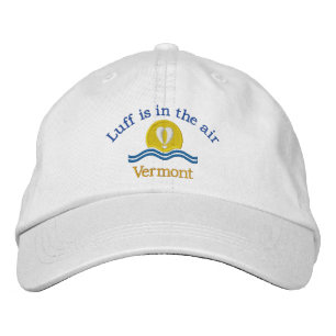Luffers Sunset_Luff is in the air Vermont Embroidered Hat