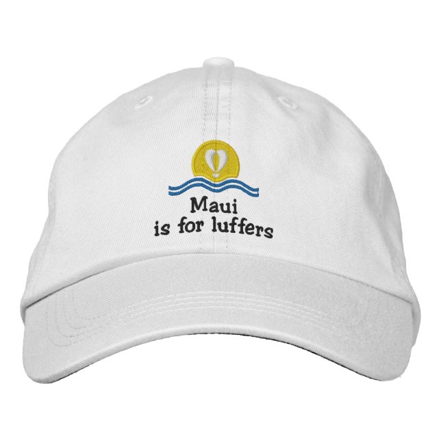 Luffers Sunset_Maui Embroidered Hat (Front)
