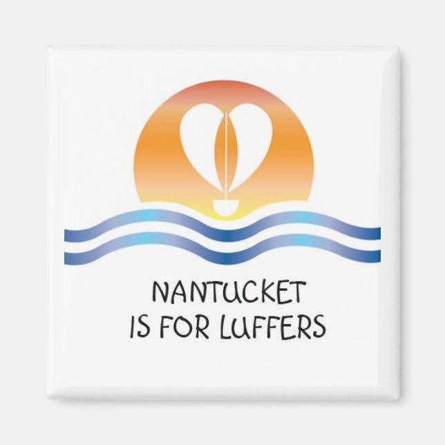Luffers Sunset_Nantucket magnet