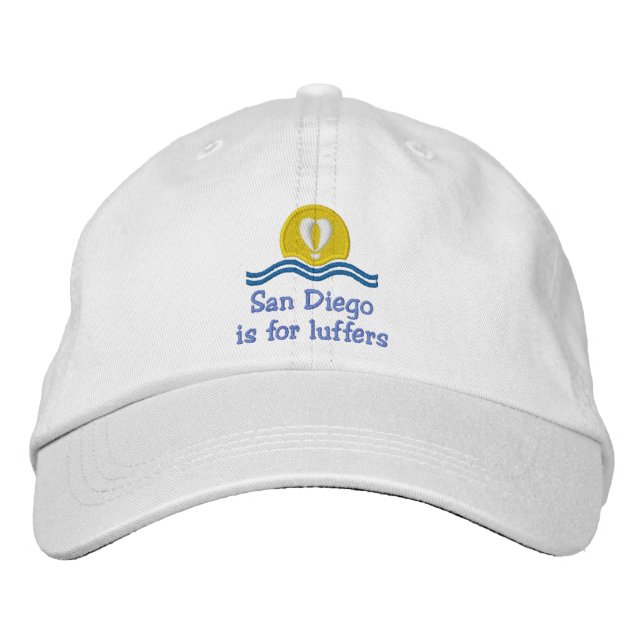 Luffers Sunset_San Diego Embroidered Hat (Front)