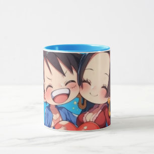 Luffy & Boa Hancock Anime Mug