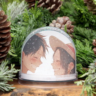 Luffy & Boa Hancock Anime Snow Globe