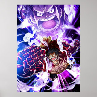 Luffy Gear 4th Poster