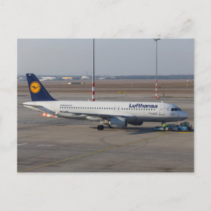 Lufthansa  A320-211 Postcard