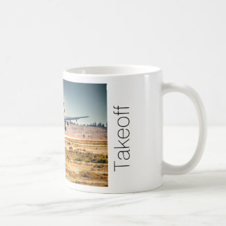 Lufthansa takeoff coffee mug