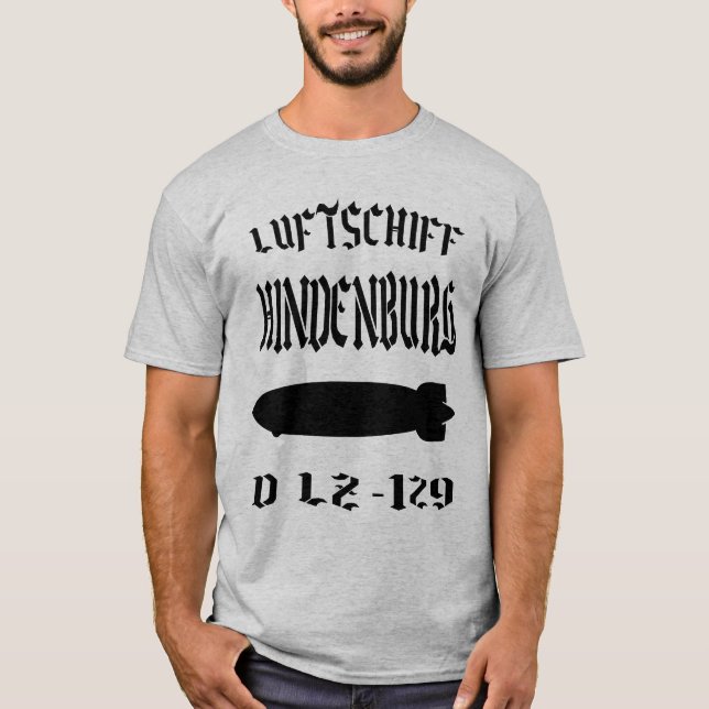Luftschiff Hindenburg T-Shirt (Front)