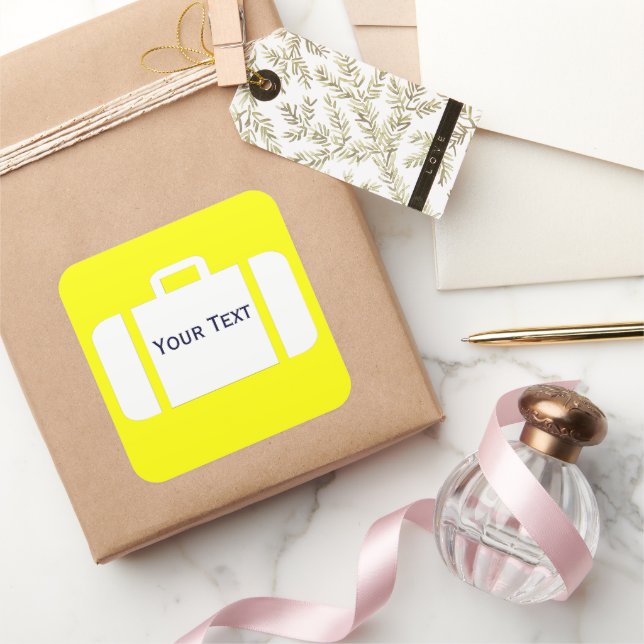 Luggage Baggage Suitcase Name Tag sticker (Gifting)