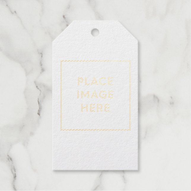 Luggage Foil Gift Tag (Front)
