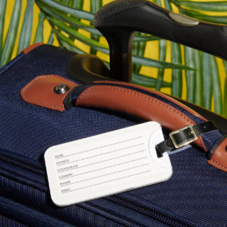 Luggage Name Tags