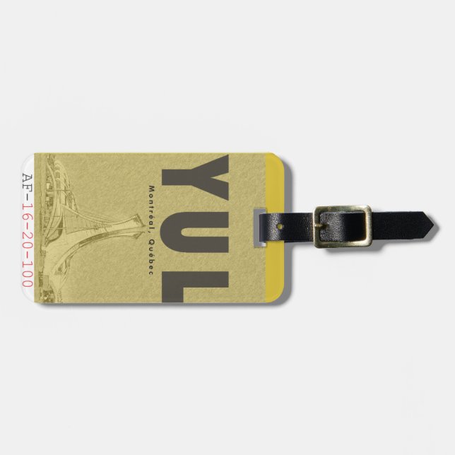 Luggage Tag (Front Horizontal)