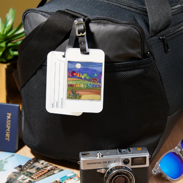 Luggage Tag (Front & Back)