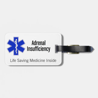 Luggage Tag: Ask me about Life-Saving Steroids Tag