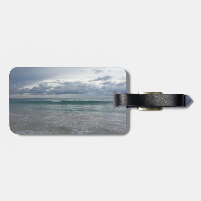 Luggage Tag - Beach (Back Horizontal)