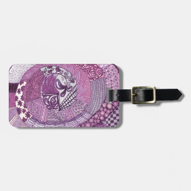 Luggage Tag - Customised (Front Horizontal)