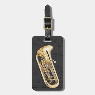 Luggage Tag - Euphonium - Choose colour
