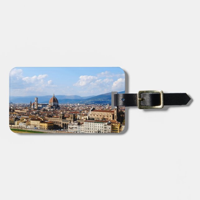 Luggage Tag: Florence, Italy Tag (Front Horizontal)