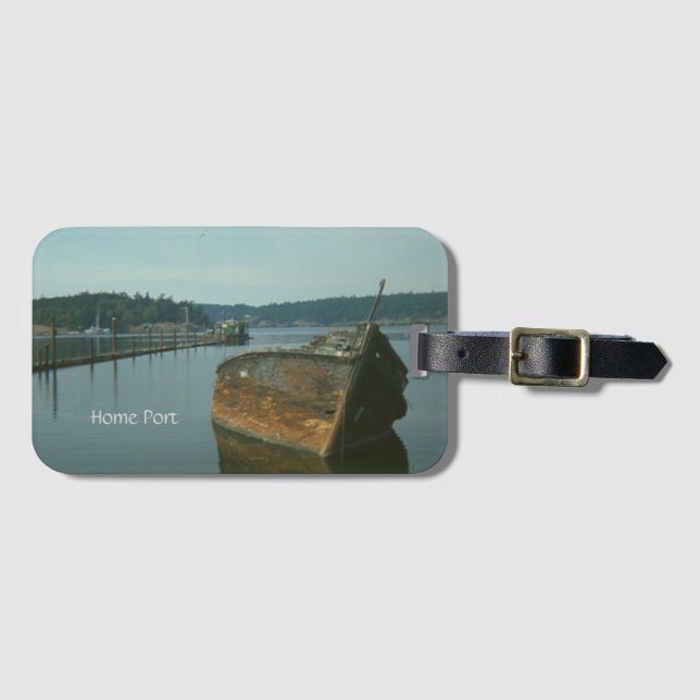 Luggage tag - Home Port (Front Horizontal)