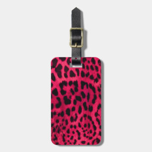 Luggage Tag/Leopard Print Tag