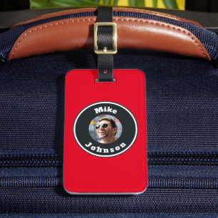 Luggage Tag - Personalised Photo & name