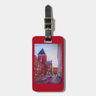 Luggage tag purse tag key chain