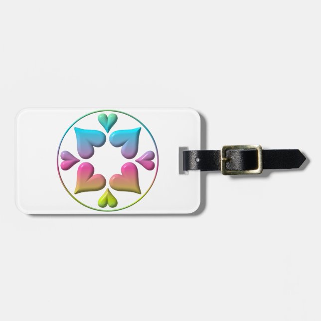 Luggage Tag Template (Front Horizontal)