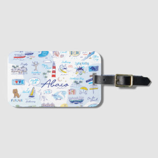 Luggage Tag- The ABC's of Hope Town Tag