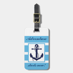 Luggage Tag - The Adventure Starts Now!