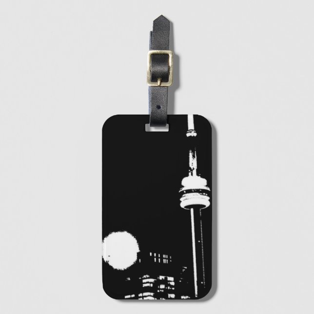 Luggage Tag. Toronto Luggage Tag (Front Vertical)