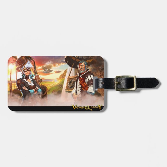 Luggage Tag - Voyage to Fantasy (Front Horizontal)