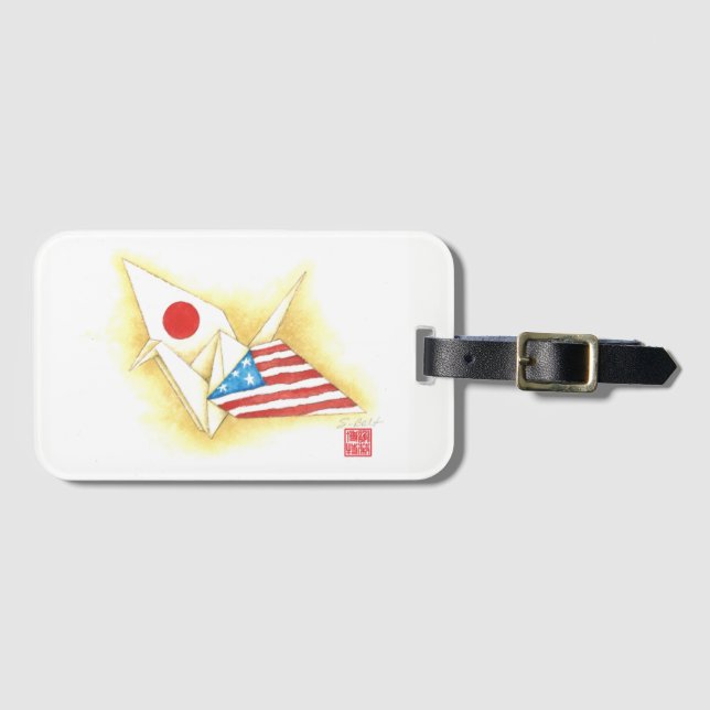 Luggage Tag w/Business Card Slot (Front Horizontal)