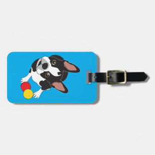 Luggage Tag with cutest Boston Terrier ever!