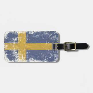Luggage Tag with Extra Dirty Flag fromSweden
