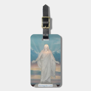 Luggage Tag with Jesus Christ