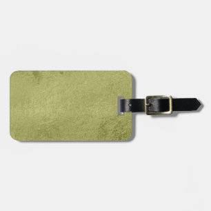 Luggage Tag with Leather Strap