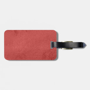 Luggage Tag with Leather Strap