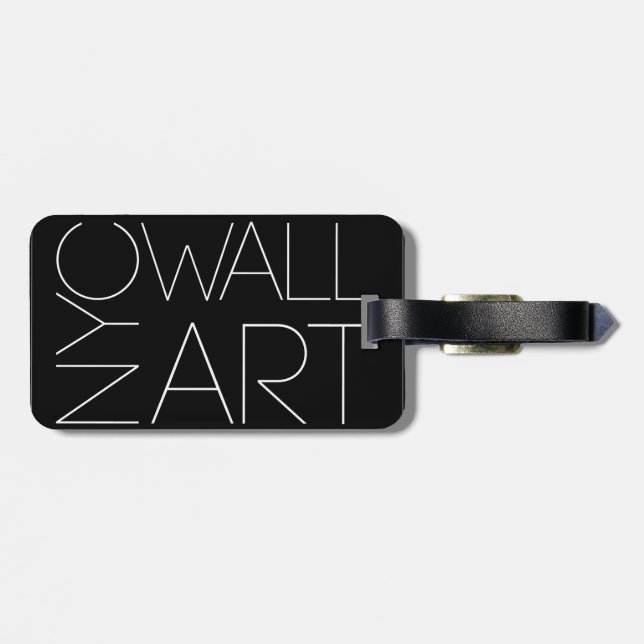 Luggage Tag with Photography by Omar Ortiz (Back Horizontal)