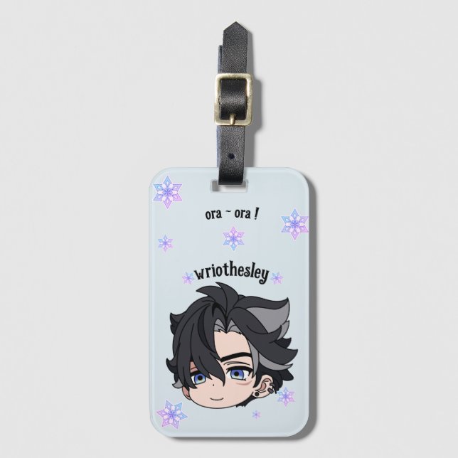 Luggage tag Wriothesley (Front Vertical)