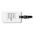 Luggage Tag Your Design Upload