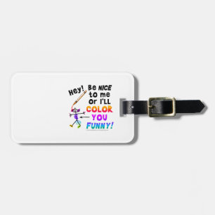 Luggage Tags - Colour You Funny