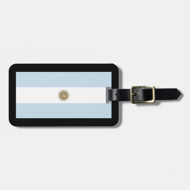 Luggage Tags of Argentina (Front Horizontal)