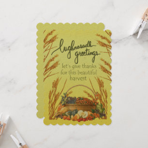 Lughnasadh greetings card