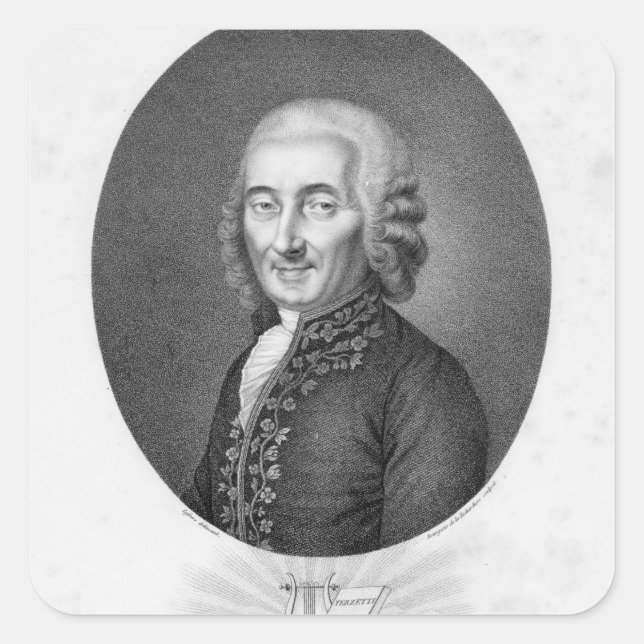Luigi Boccherini Square Sticker (Front)