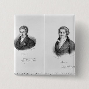 Luigi Cherubini  and Nicolas Marie Dalayrac 15 Cm Square Badge