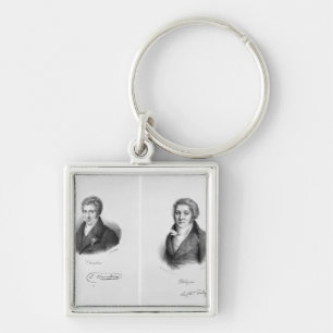 Luigi Cherubini and Nicolas Marie Dalayrac Key Ring