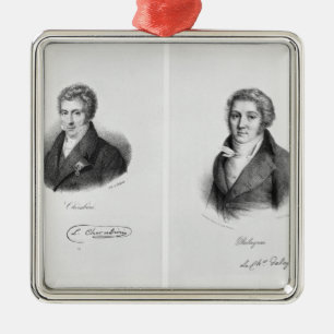 Luigi Cherubini  and Nicolas Marie Dalayrac Metal Tree Decoration