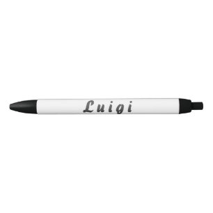 Luigi Kugelschreiber Black Ink Pen
