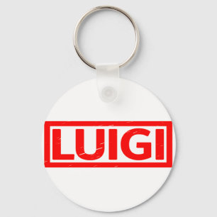 Luigi Stamp Key Ring