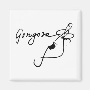 Luis de Góngora (signature) Magnet